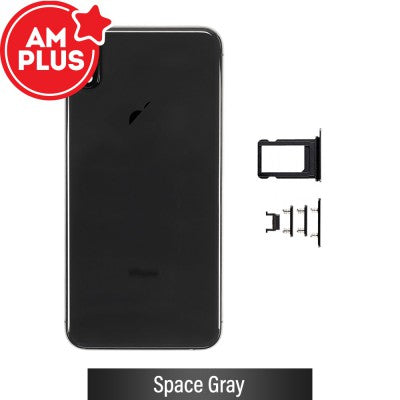AMPLUS Rear Housing for iPhone XS Max-Space Gray AMPLUS Rear Housing for iPhone XS Max-Space Gray
